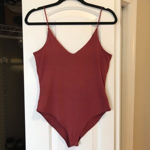 Magenta bodysuit